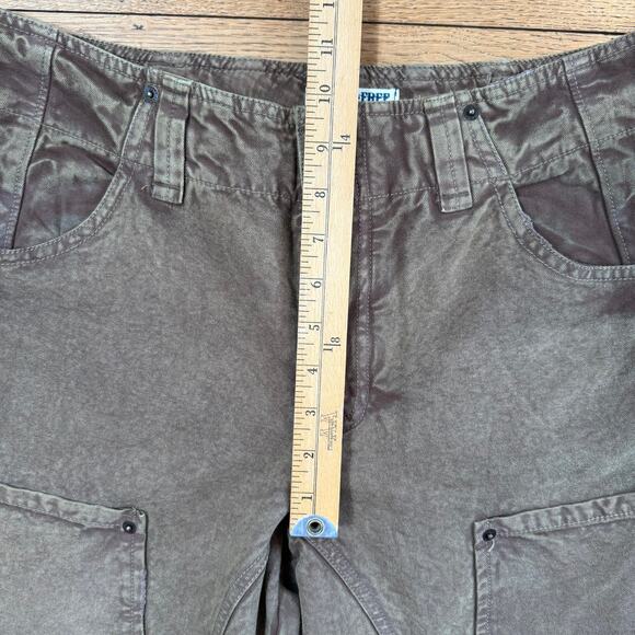 FREE PEOPLE We The Free Supersonic Slim Pants / Breen Brown Low Rise SZ 10 - Picture 10 of 11